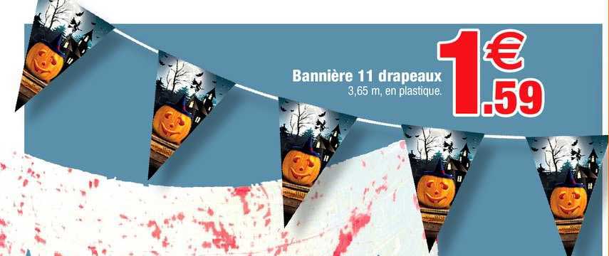 bannière 11 drapeaux