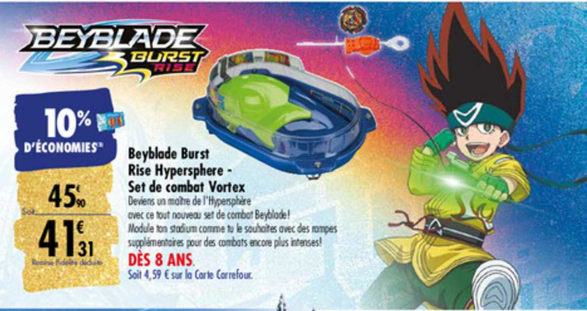 beyblade burst rise hypersphere set de combat vortex