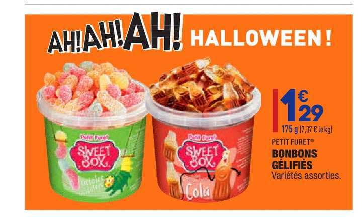 bonbons gélifiés petit furet