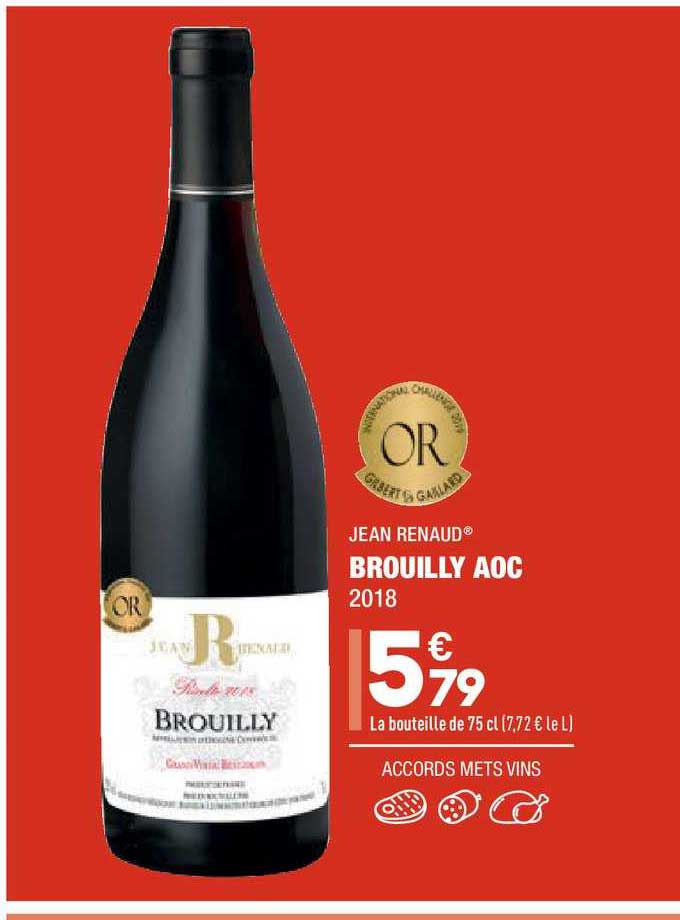 brouilly aoc jean renaud