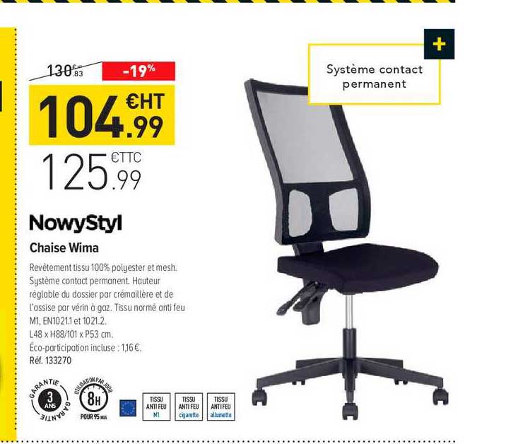 chaise wima nowystyl