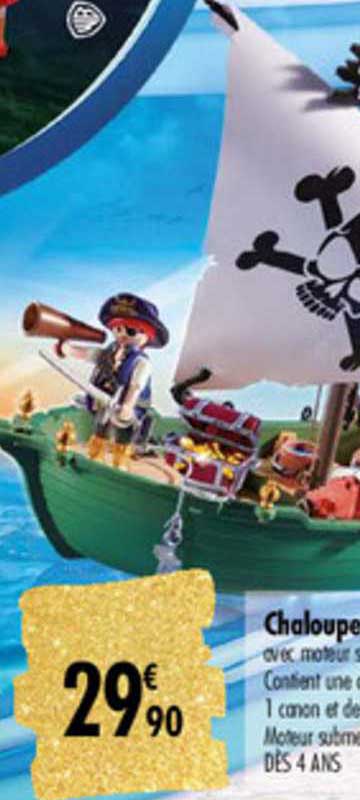 chaloupe des pirates