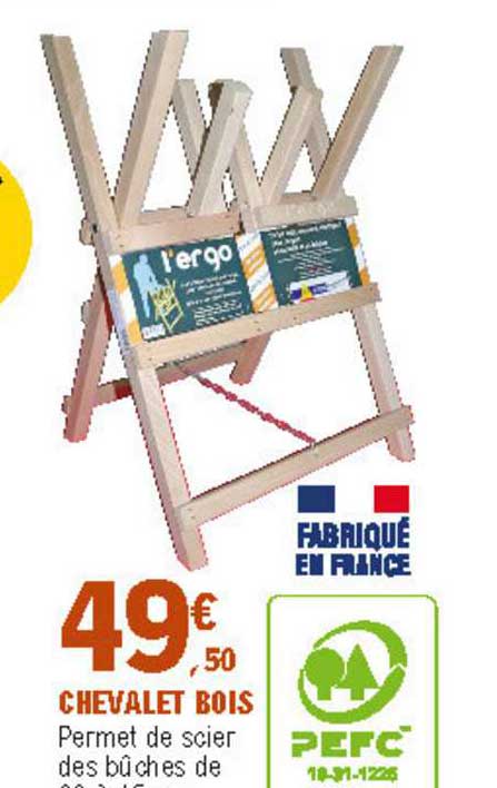 Chevalet Bois