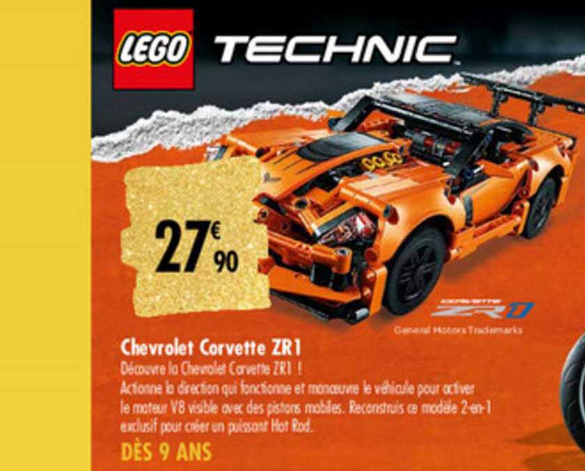 chevrolet corvette zr1 lego technic