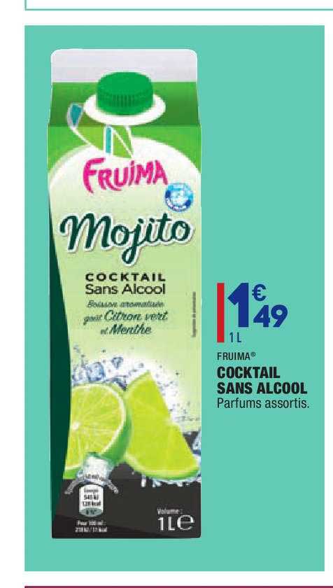 Cocktail Sans Alcool Fruima