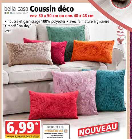 Coussin Déco Bella Casa