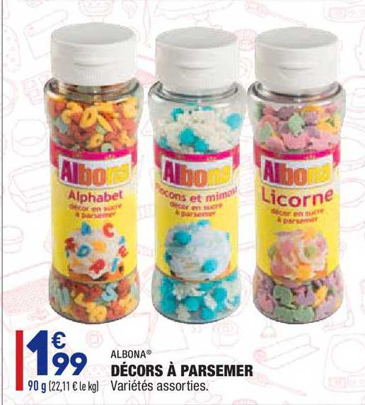 décors à parsemer albona