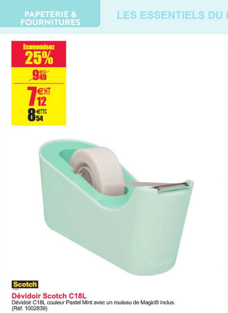 Dévidoir Scotch C18l