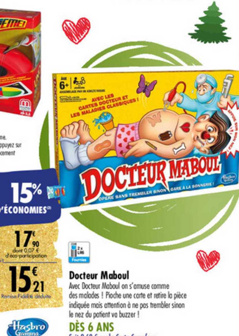 Docteur Maboul Hasbro Gaming