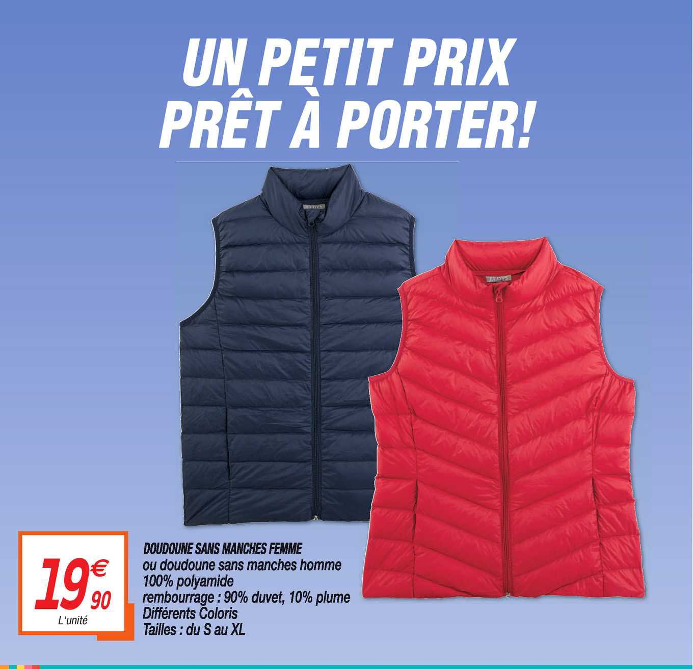 doudoune sans manches femme