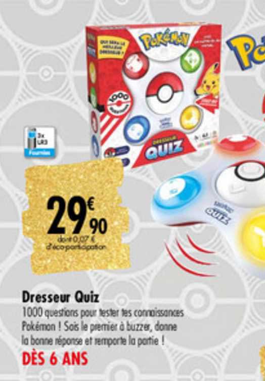 dresseur quiz pokémon