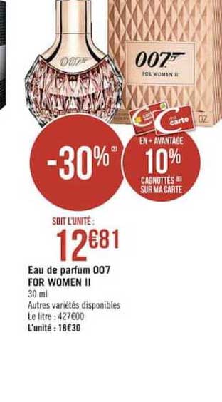 eau de parfum 007 for women ii