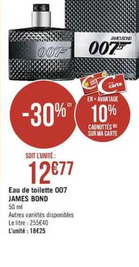 eau de toilette 007 james bond