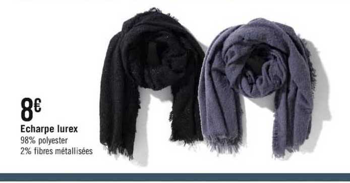 écharpe lurex