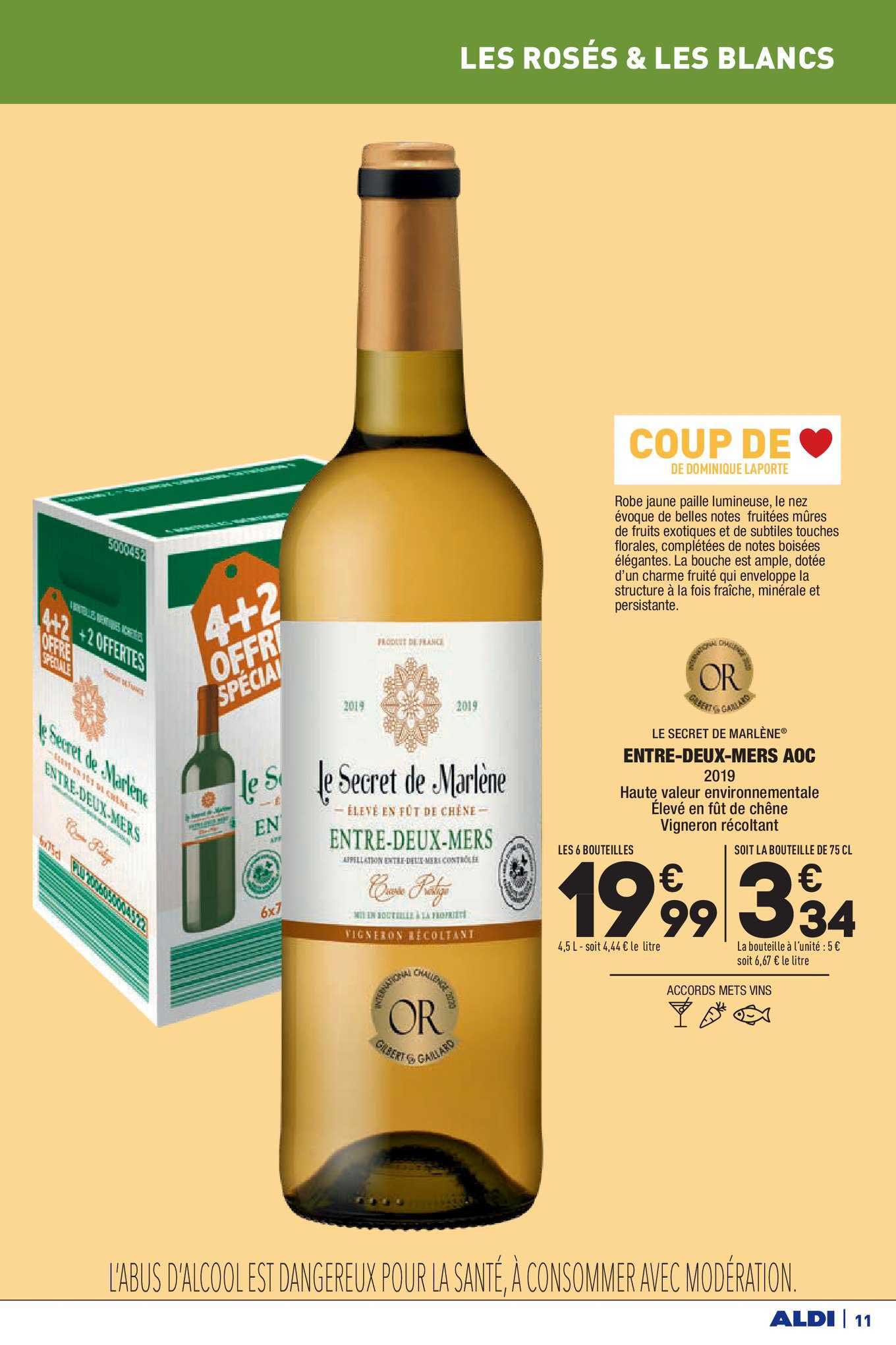 entre deux mers aoc le secret de marlène