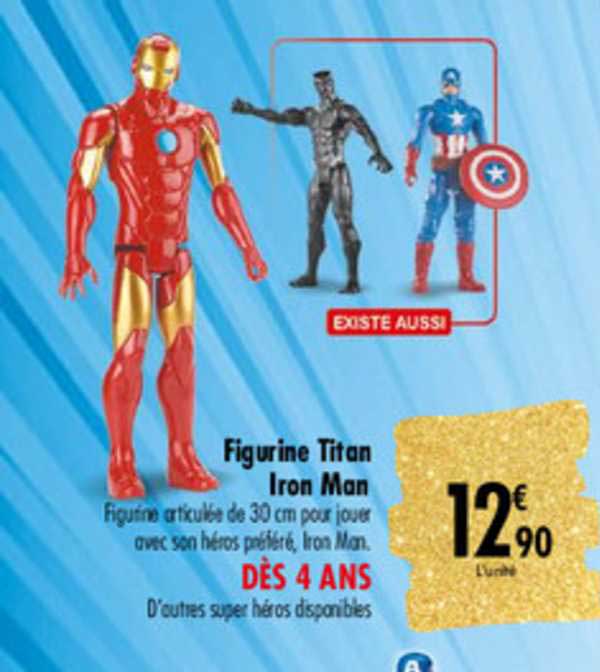 figurine titan iron man