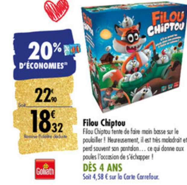 Filou Chiptou Goliath