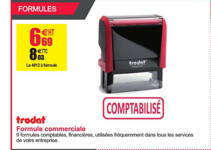 formule commerciale trodat