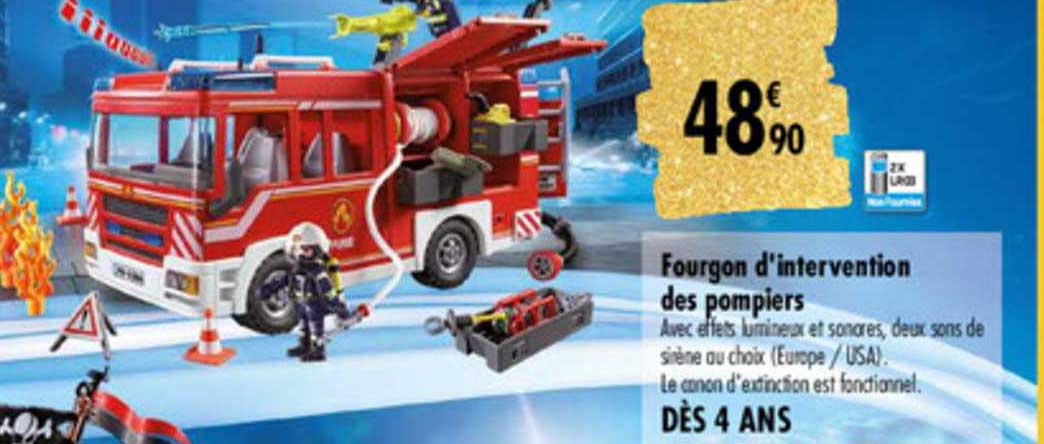 fourgon d'intervention des pompiers