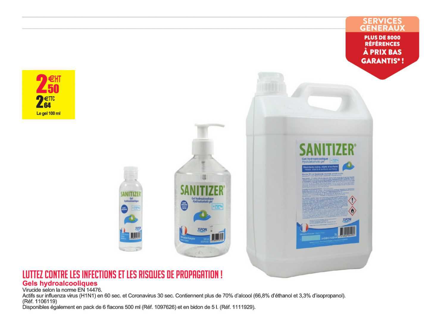 gels hydroalcooliques