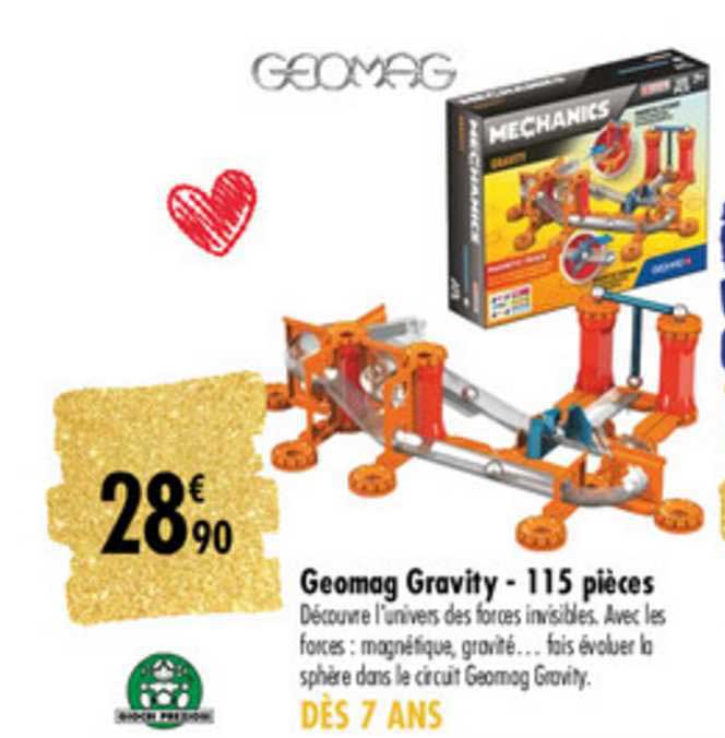 geomag gravity 115 pièces