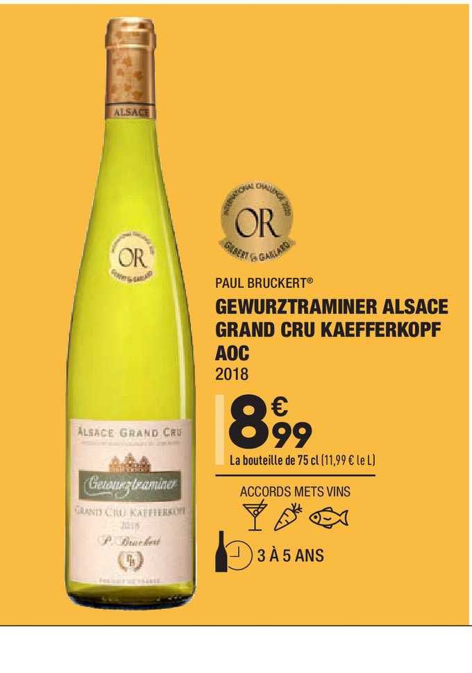 gewurztraminer alsace grand cru kaefferkopf aoc paul bruckert