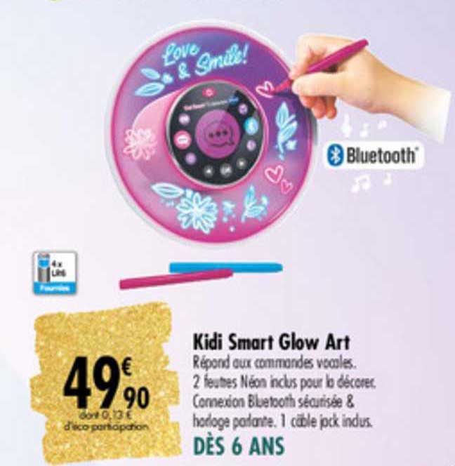 kidi smart glow art