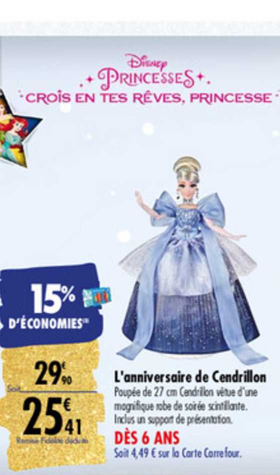 l'anniversaire de cendrillon