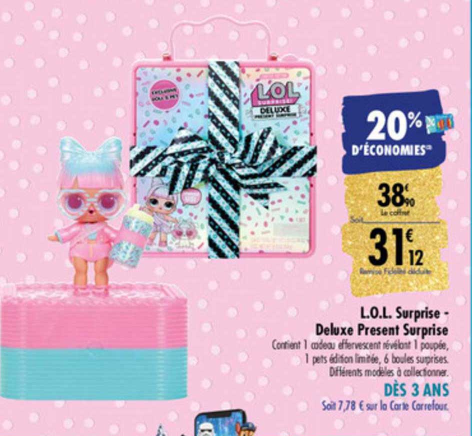 l.o.l. surprise deluxe present surprise