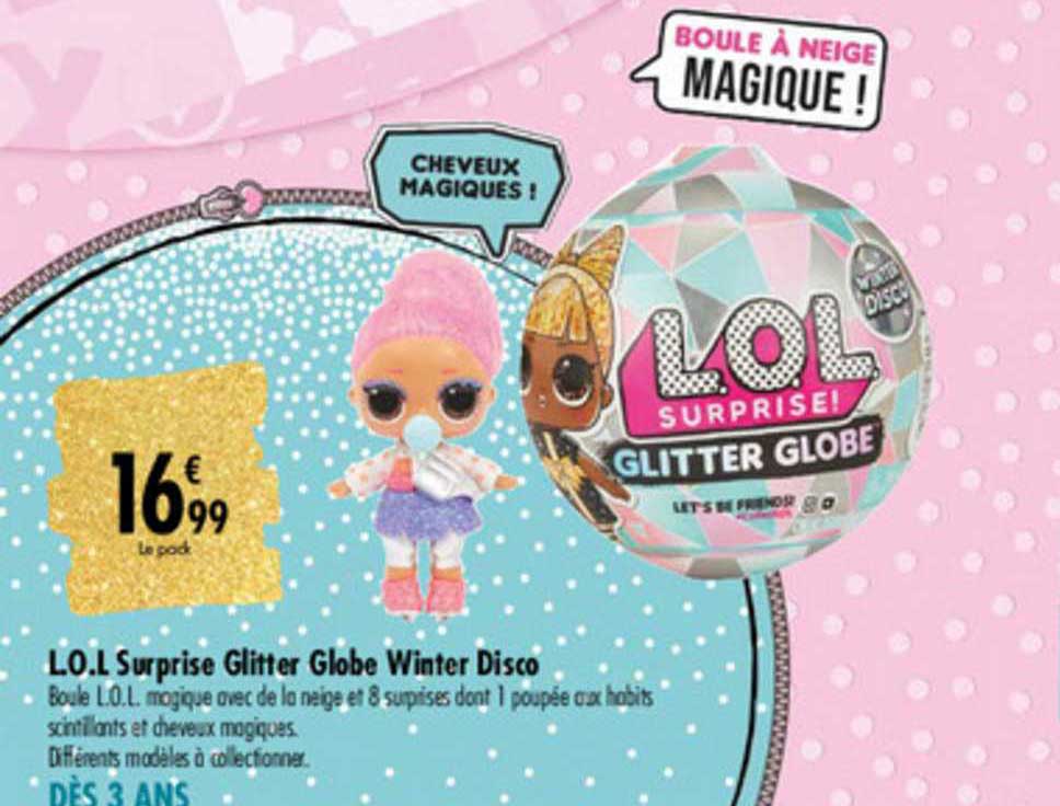 l.o.l. surprise glitter globe winter disco