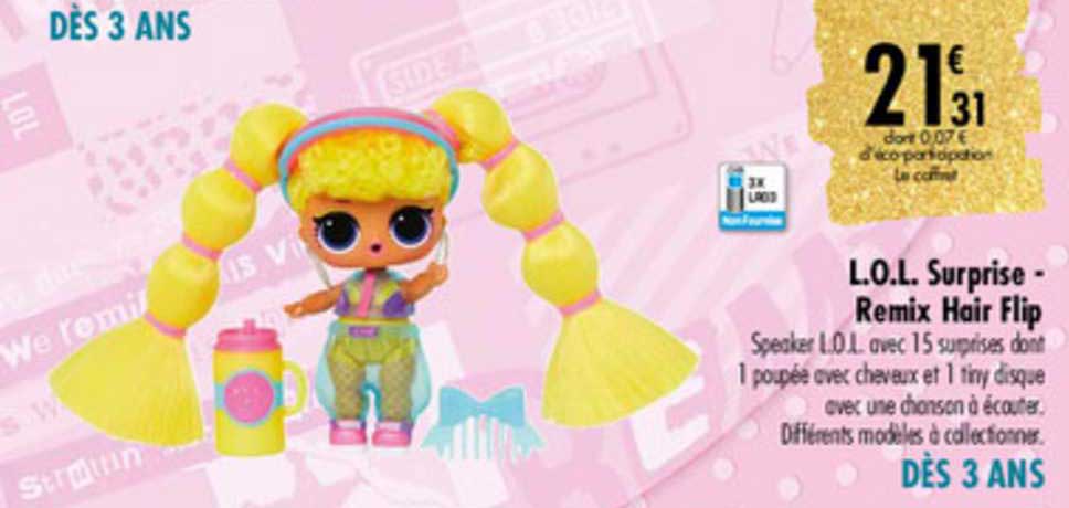 l.o.l. surprise remix hair flip