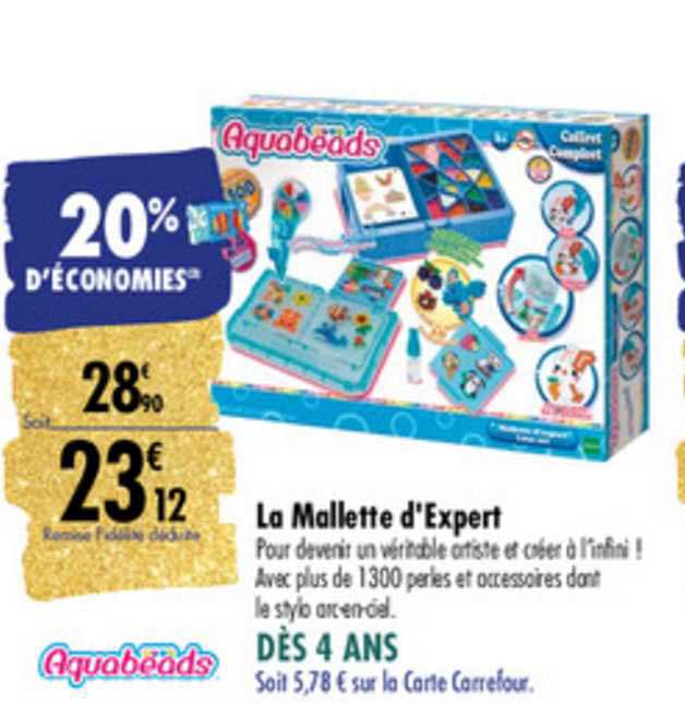 la mallette d'expert aquabeads