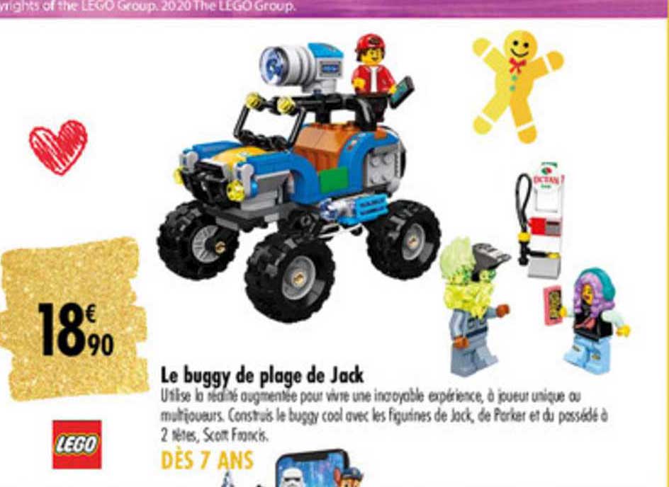 le buggy de plage de jack lego