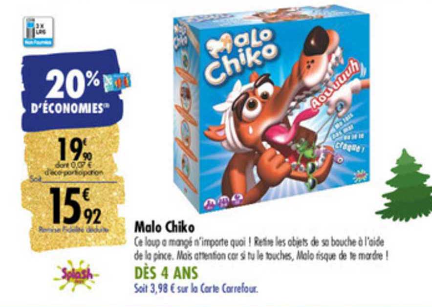 malo chiko splash