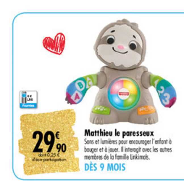 matthieu le paresseux