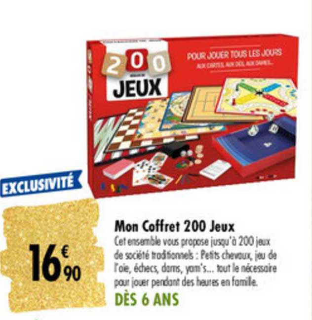 mon coffret 200 jeux