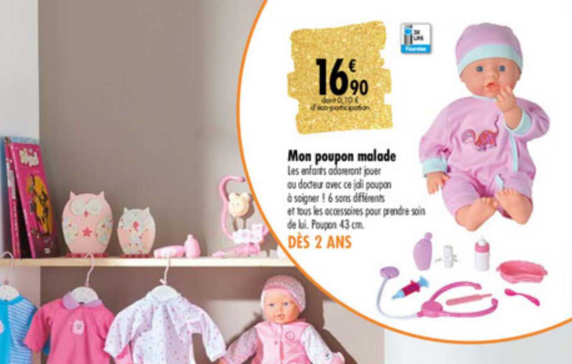 mon poupon malade