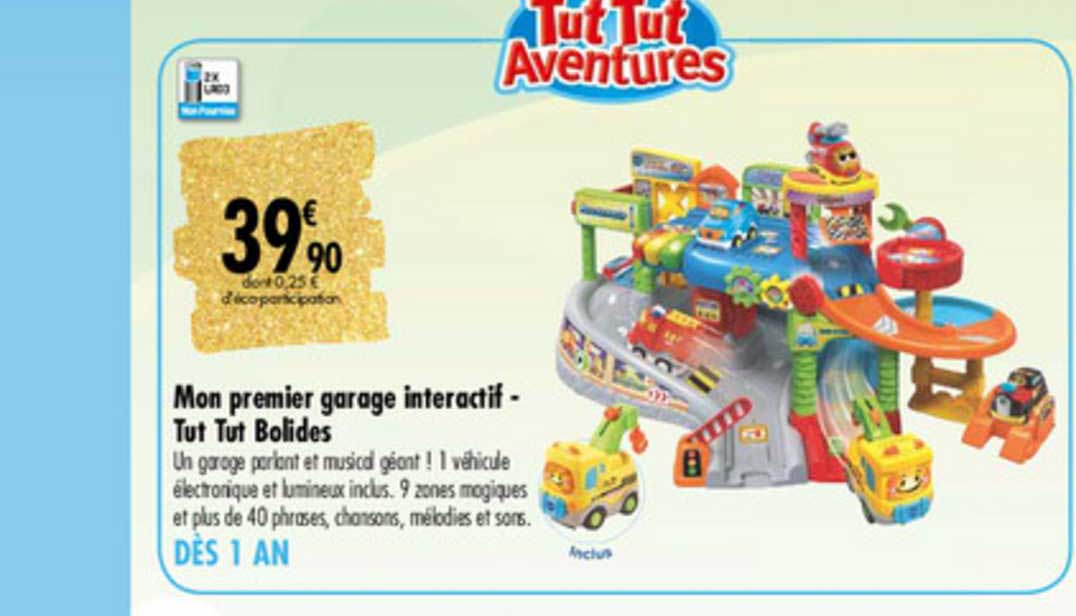 mon premier garage interactif tut tut bolides