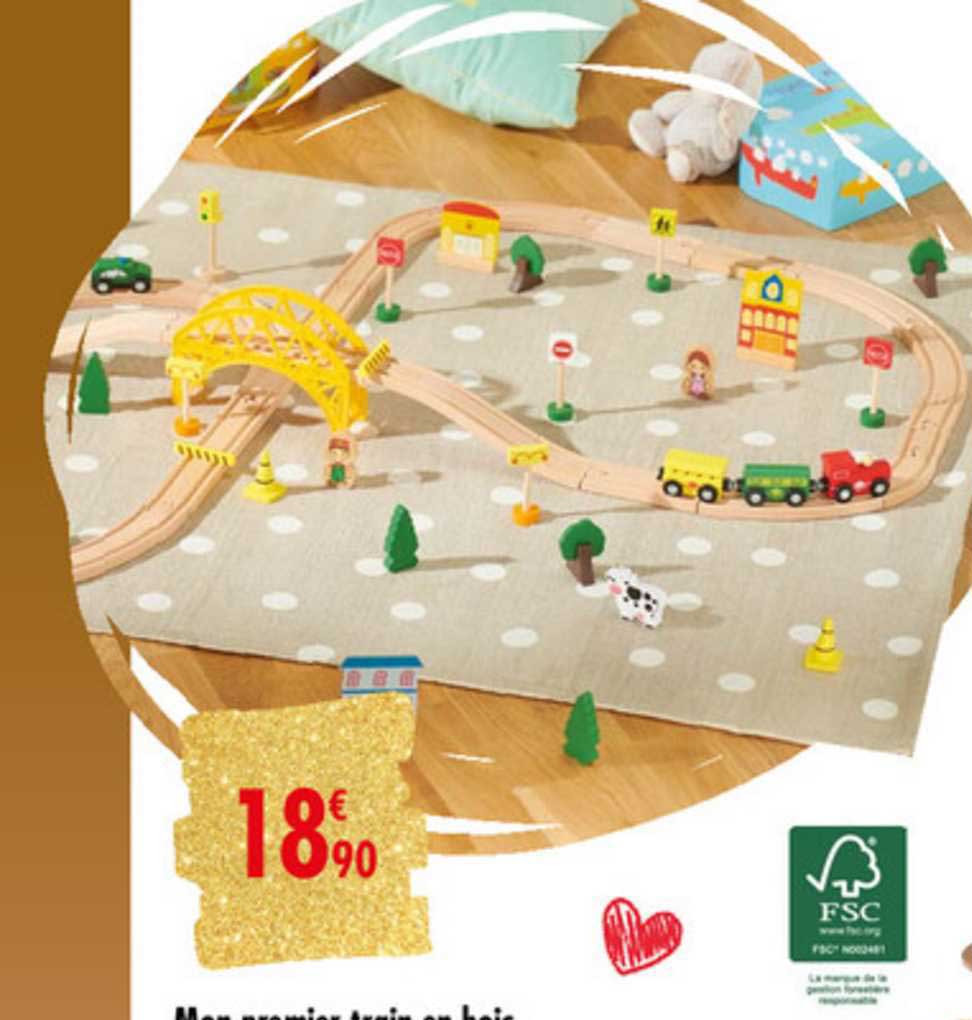 mon premier train en bois