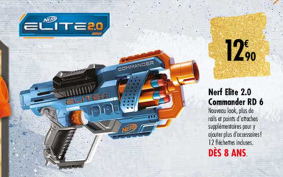 nerf elite 2.0 commander rd 6