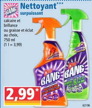 nettoyant surpuissant bang