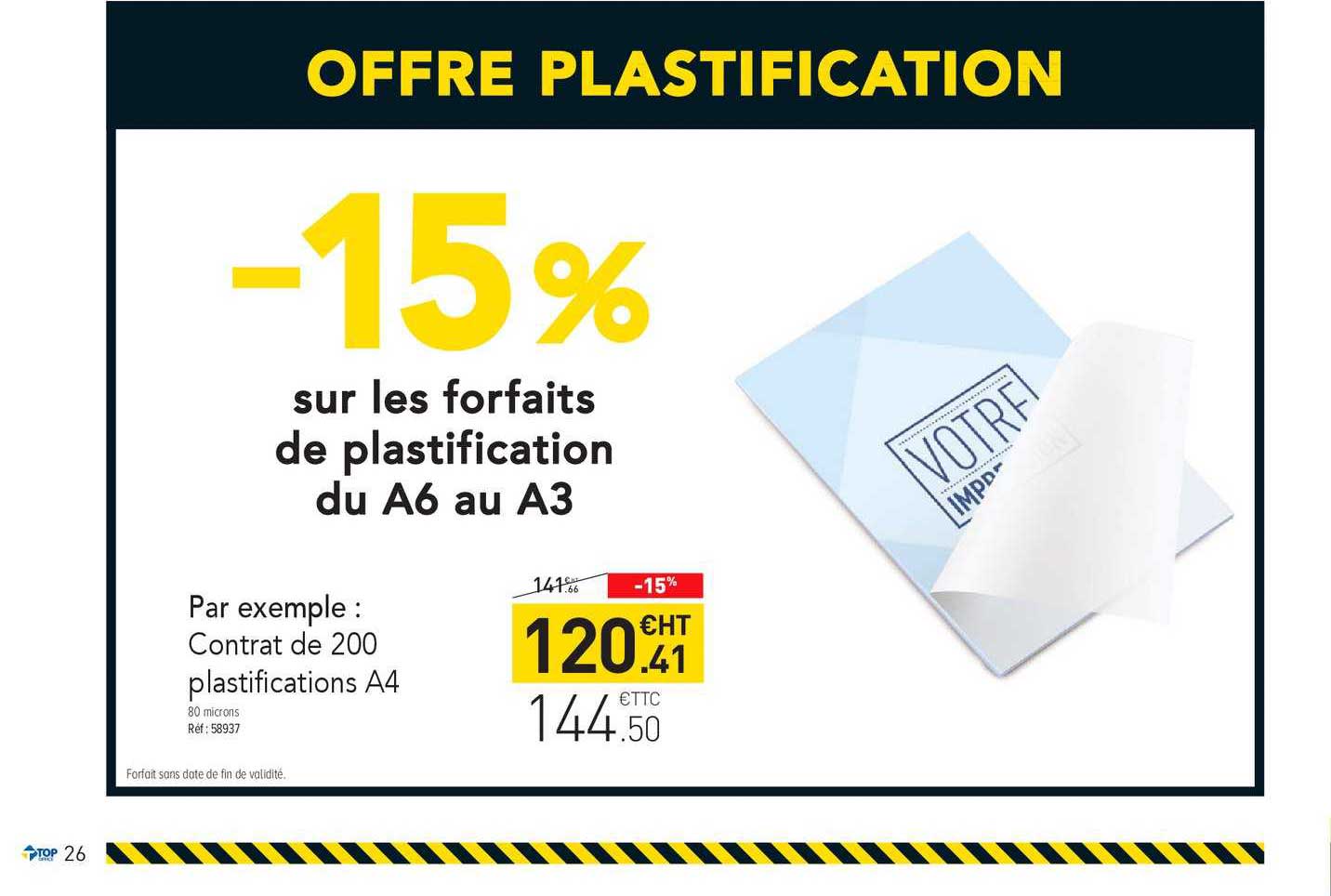 offre plastification