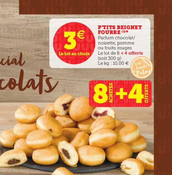 p'tits beignet fourré