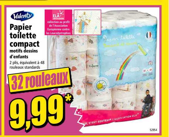 Papier Toilette Compact Valenty