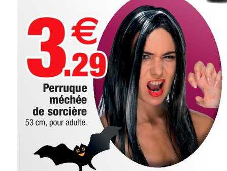 Perruque Méchée De Sorcière