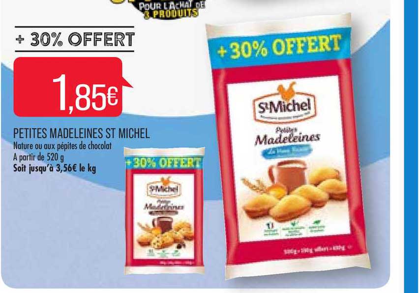 petites madeleines st michel