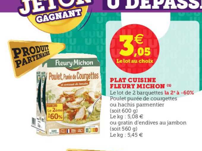 plat cuisiné fleury michon