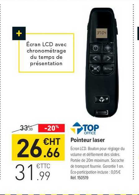 pointeur laser top office