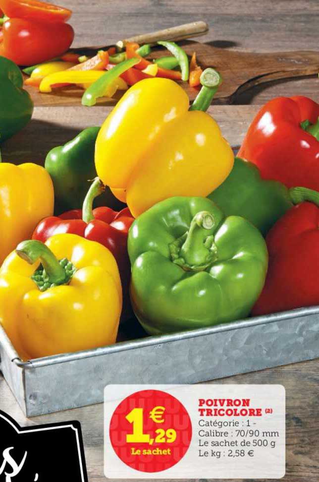 Poivron Tricolore