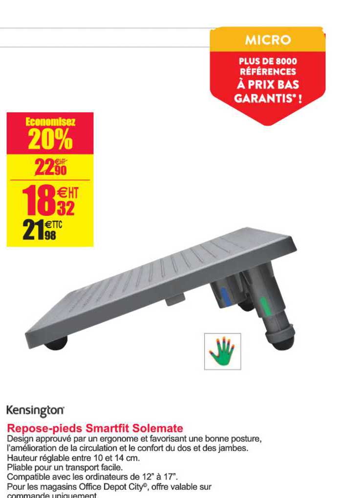 repose pieds smarfit solemate kensington